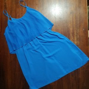 Lg Royal Blue spaghetti strap dress